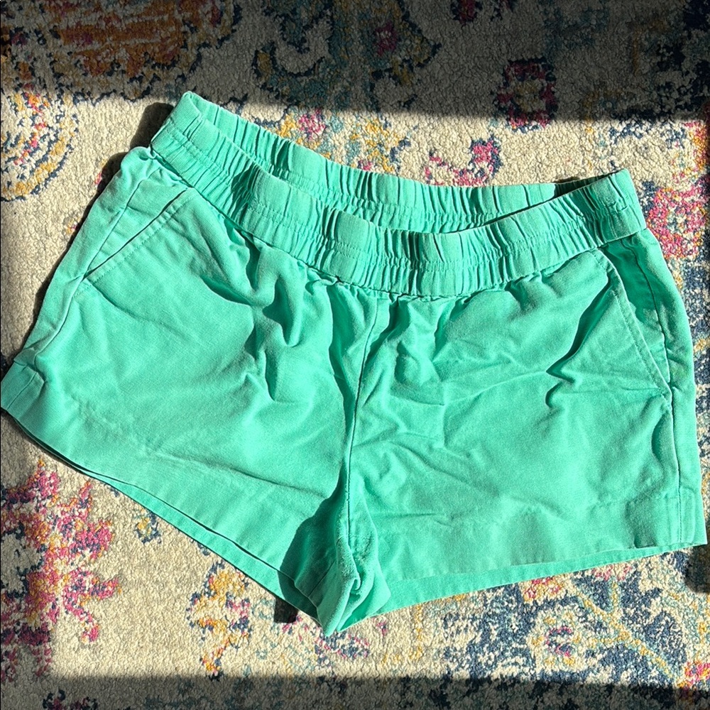 J. Crew Green Athletic Shorts for Active Comfort